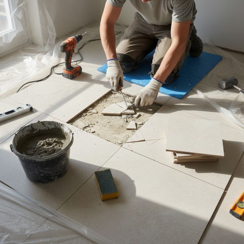 Residential Tile Repair