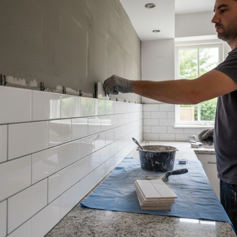 Mosaic Backsplash Installation in Wilmington, NC