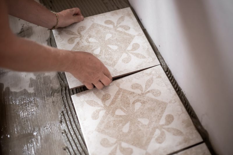Mosaic Tile Floor Installation in Alexandria, VA