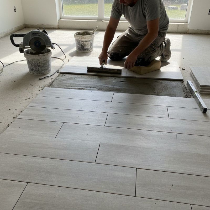 Restroom Floor Replacement in Frederick, MD