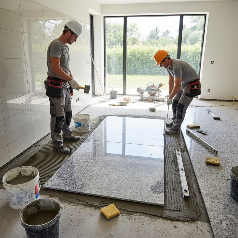 Slate Floor Installation in Alpharetta, GA