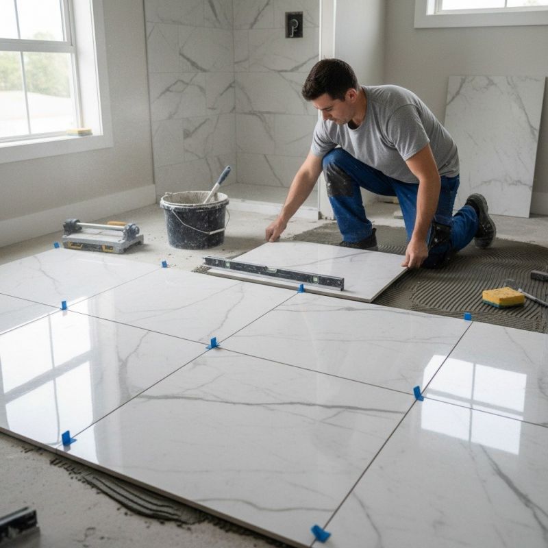 Stone Floor Installation in Kansas City, KS