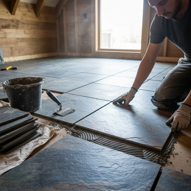 Terrazzo Tile Installation in Wilmington, NC