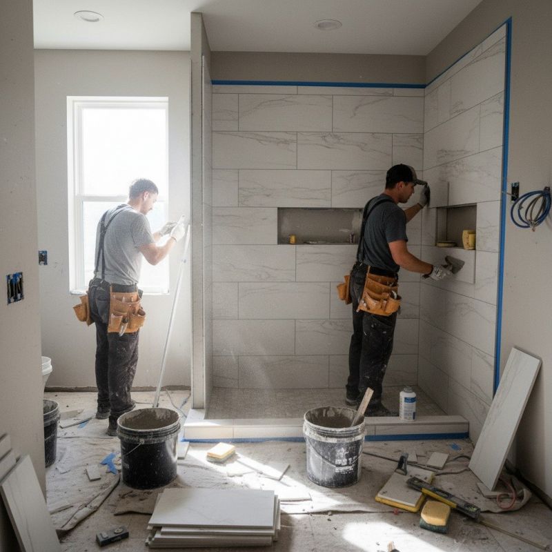 Tile Surround Installation in Littleton, CO